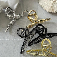 Metal Large Hair Claw Ponytail Holder Shark Claw Hair Clip