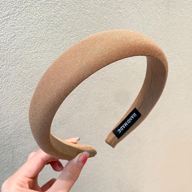 Retro Velvet Headband Wide Brim Hair Accessory