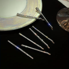 Y2K Rhinestone Hair Clip Bobby Pin Hair Barrette Hair Slides Clip Non Slip