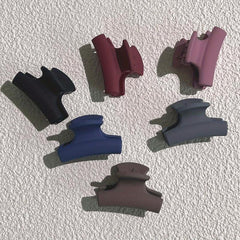 6pcs Frosted Hair Clips For Women Large Hair Clip Backe Head Clip