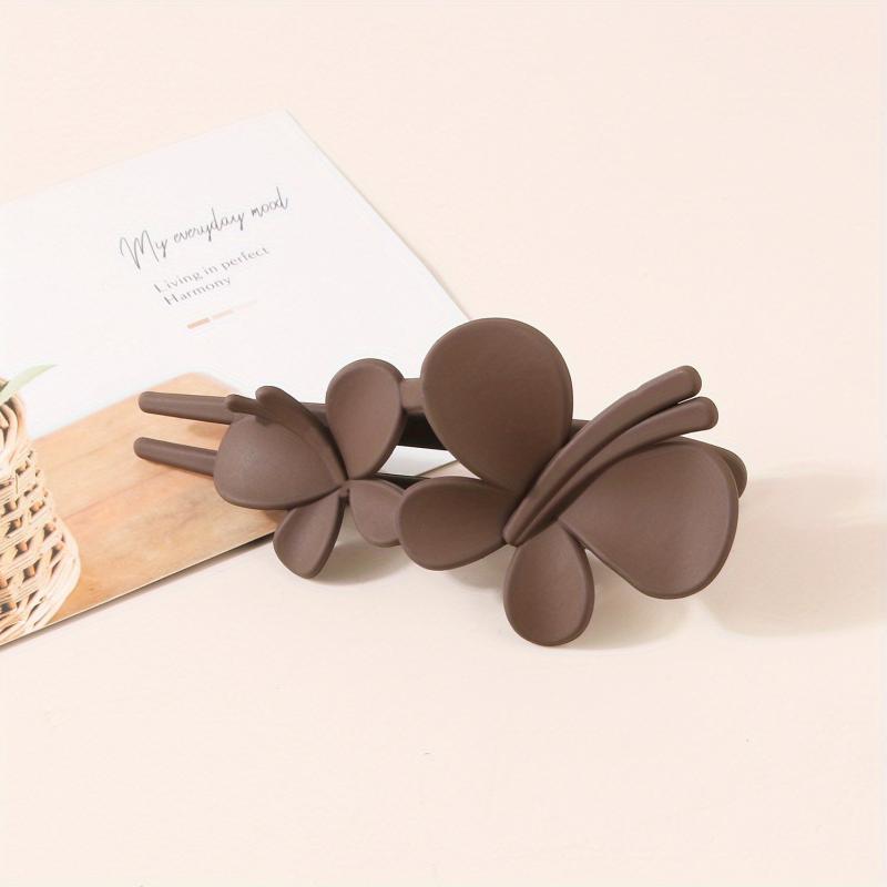 Butterfly Hair Clip Matte Hair Claw Barrette Hair Accessories