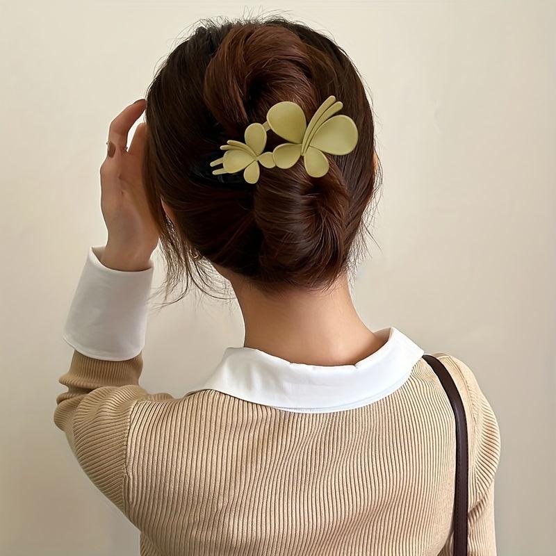 Butterfly Hair Clip Matte Hair Claw Barrette Hair Accessories
