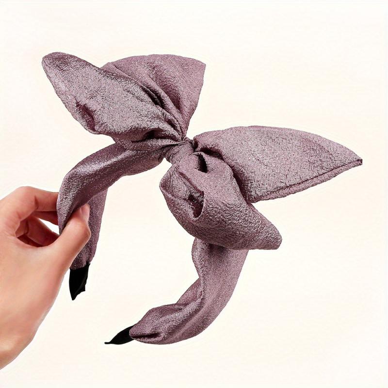 Large Bowknot Headband Wide Hair Band For Women Girls