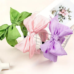 Large Bowknot Headband Wide Hair Band For Women Girls