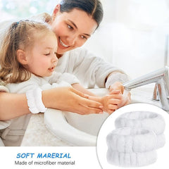 Absorbent Wrist Wash Band Towel Face Washing Wristbands Straps