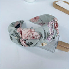 Flower Vintage Headband Floral Pattern Hair Band Hoop Hair Accessories