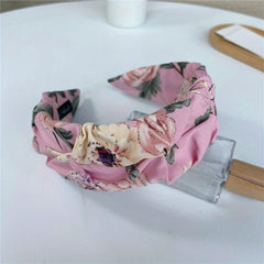Flower Vintage Headband Floral Pattern Hair Band Hoop Hair Accessories