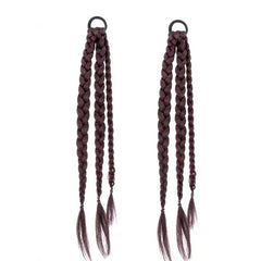 Y2K Hair Ring Ponytail Braiding Hair Wig Headpiece Hair Accessories