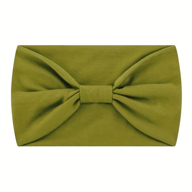 Solid Elastic Sports Hair Band Yoga Sweatband Knotted Headband Hair Accessories