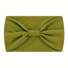Solid Elastic Sports Hair Band Yoga Sweatband Knotted Headband Hair Accessories