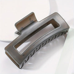 Large Hollow Hair Claw Square Shark Claw Ponytail Holder Hair Accessories