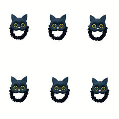 Cartoon Cat Hair Tie Sweet Animal Hair Rope Ponytail Holder