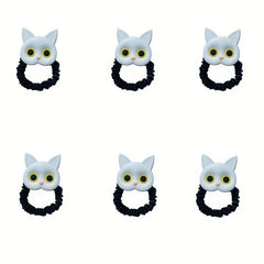 Cartoon Cat Hair Tie Sweet Animal Hair Rope Ponytail Holder