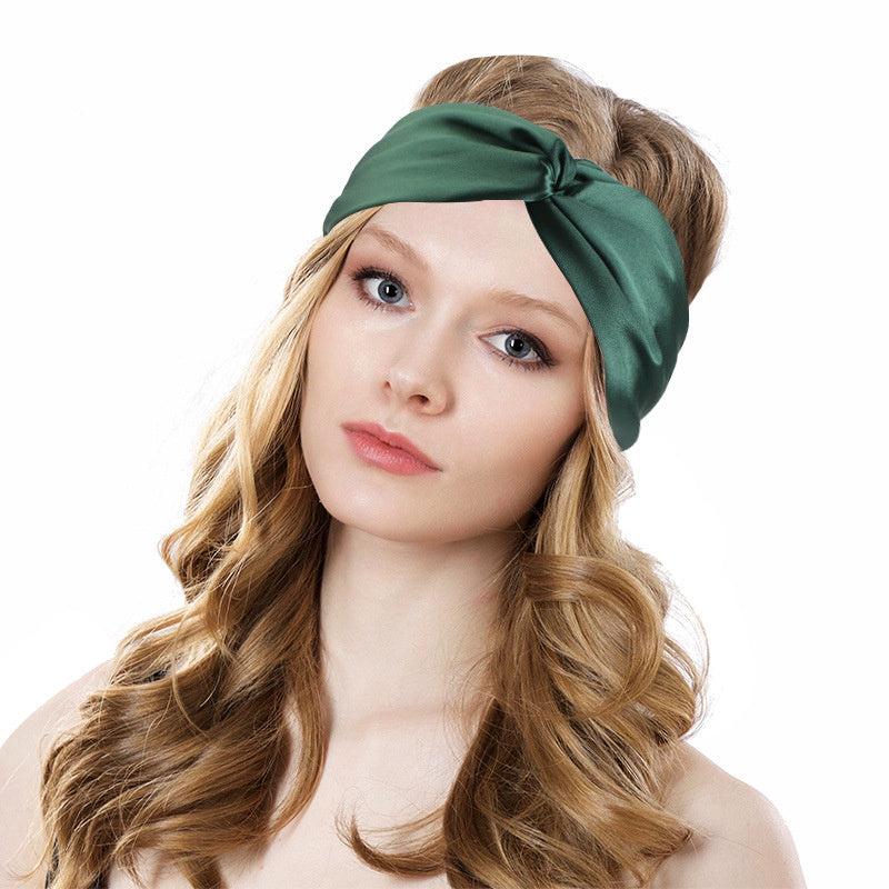 Princess Style Silk Headband Hair Scarf
