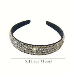 Rhinestone Sparkling Hairband Tiara Vintage Prom Hairband