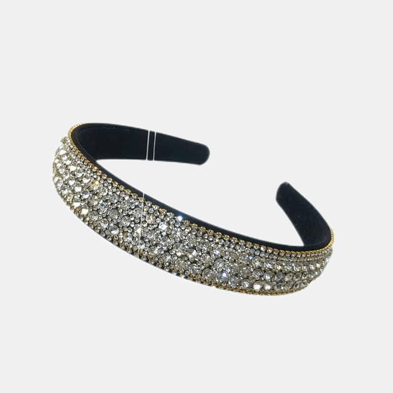 Rhinestone Sparkling Hairband Tiara Vintage Prom Hairband