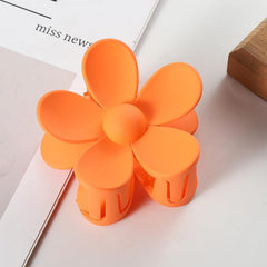 Flower Hair Claw Clip Nonslip Ponytail Holder Women Girls Hair Accessories