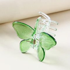 Y2K Gradient Hair Claw Clip Sweet Hair Claw Ponytail Holder