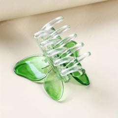 Y2K Gradient Hair Claw Clip Sweet Hair Claw Ponytail Holder