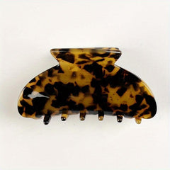 Women's Leopard Pattern Hair Clip Hair Claw Non-slip Hair Accessories