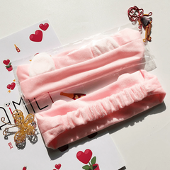 Cat Ears Headband Soft Hair Accessories for Spa Makeup