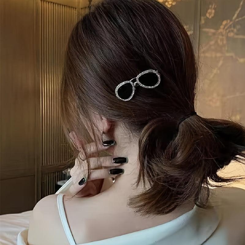 Rhinestone Sunglasses Hair Clip Barrette Wedding Hair Accessories