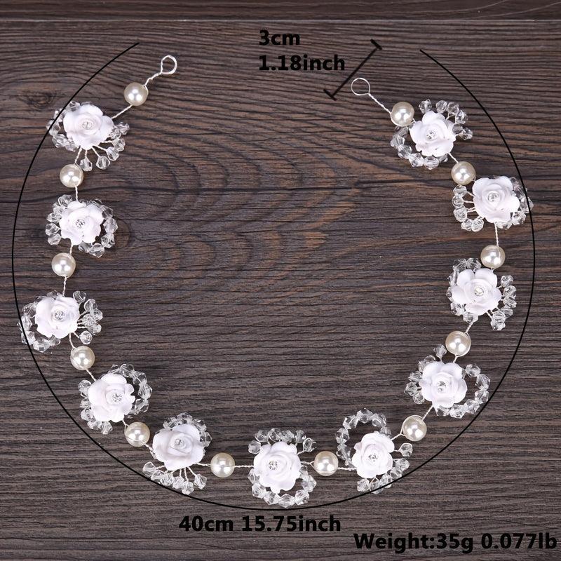 Crystal Headband Flower Girl Wedding Headwear