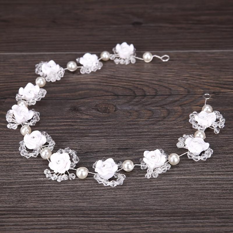 Crystal Headband Flower Girl Wedding Headwear