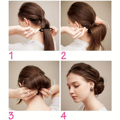 Hair Donut Bun Maker Twist Braid Curler Styling Accessory