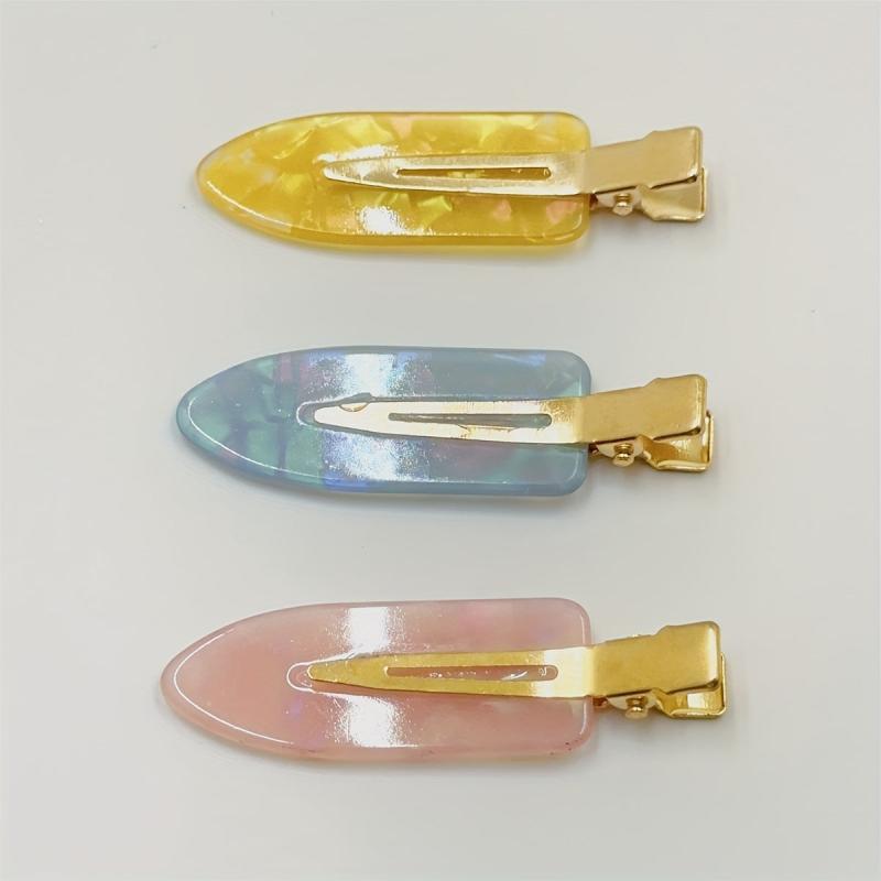 6pcs Y2K Hair Clip Duckbill Barrette Hair Slides Clip For Women Girls