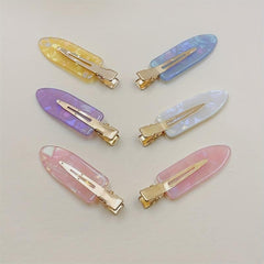 6pcs Y2K Hair Clip Duckbill Barrette Hair Slides Clip For Women Girls