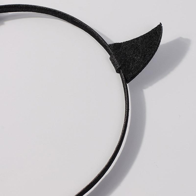 Glitter Devil Horns Headband Christmas Cosplay Costume