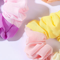 4pcs Three Hair Tie Elastic Scrunchie Hair Accessories