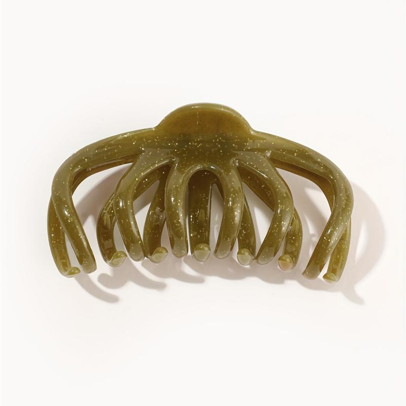 4Pcs Hollow Pumpkin Hair Claw Claw Ponytail Holder Hair Accessories