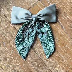 Boho Style Bowknot Hair Clip French Barrette Hair Accessories