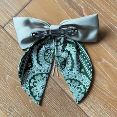 Boho Style Bowknot Hair Clip French Barrette Hair Accessories