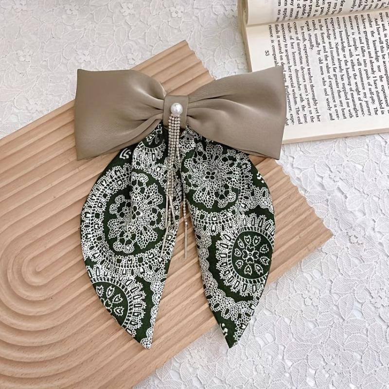 Boho Style Bowknot Hair Clip French Barrette Hair Accessories