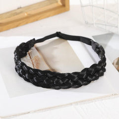 Elastic Braided Headband Synthetic Hair Braid Headband