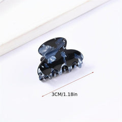 Acrylic Hair Claw Small Hair Clip Female Shark Claw
