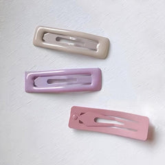 10pcs Colorful Snap Prong Hair Clips Barrettes for Girls Hair Bows