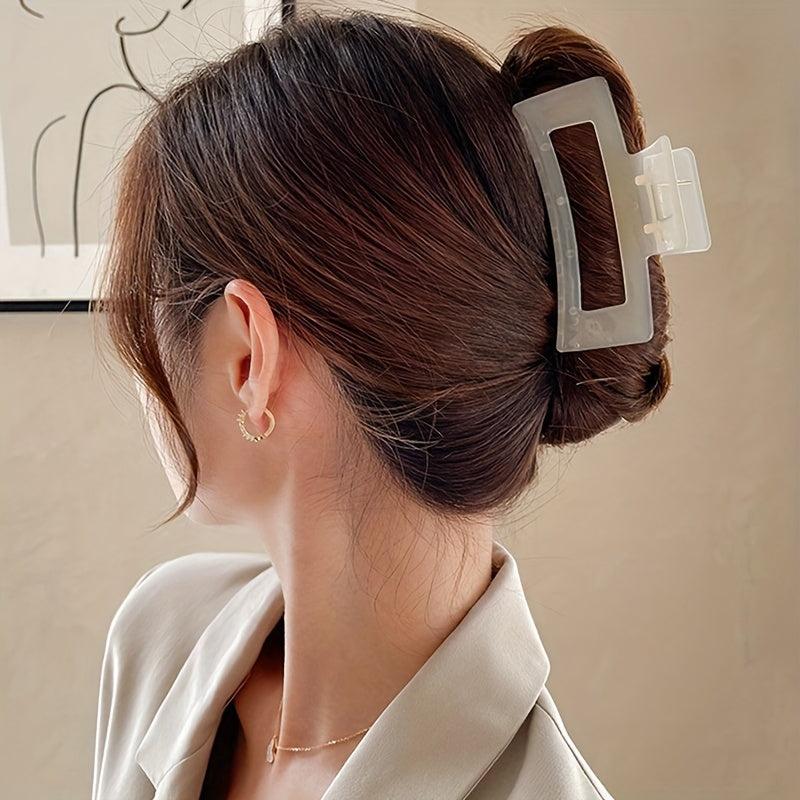 4pcs Acrylic Large Shark Claw Hair Claw Headgear