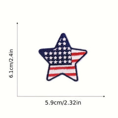 American Independence Cloth Patch Baseball Cap Patch Embroidery Sticker