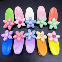 10pcs Flower Hair Clip Barrette Y2K Hair Slides Non Slip Accessory
