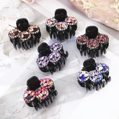 Small Rhinestone Hair Claw Clip Crystal Hairpin Hair Accessories