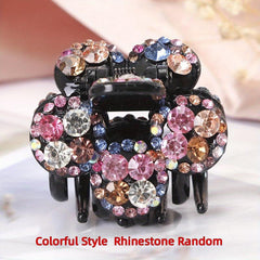 Small Rhinestone Hair Claw Clip Crystal Hairpin Hair Accessories