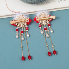 Vintage Metal Hair Comb Cheongsam Hair Accessories For Women