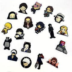 18pcs Cartoon Shoes Charms Sandal Bracelet Wristband Decoration