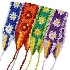 Sunflower Knitting Hair Band Wool Wide Brim Headband Hair Accessories