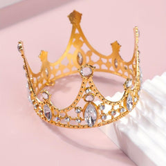 Bridal Crystal Queen Tiara Headband Wedding Hair Accessories