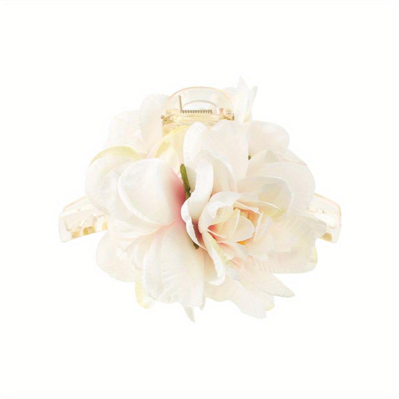 Flower Hair Claw Large Hair Claw Back Head Non slip Hair Accessories